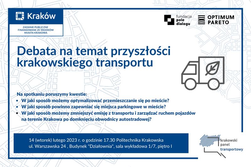 Debata na temat przyszłości krakowskiego transportu