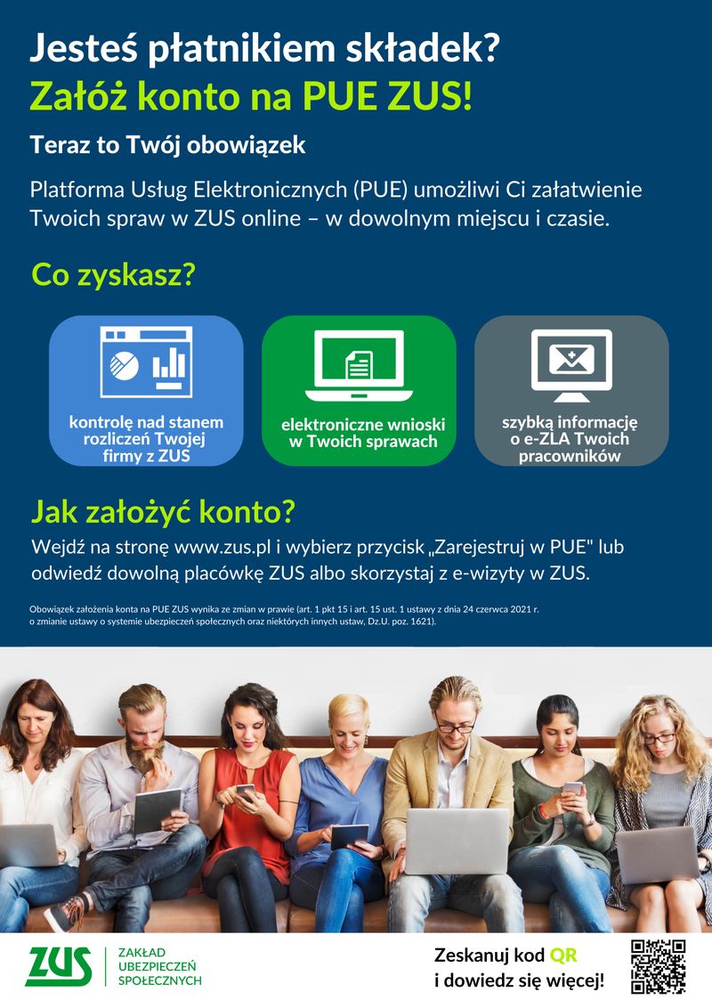 Obowiązkowy profil na PUE ZUS dla płatników składek — zdjęcie 2