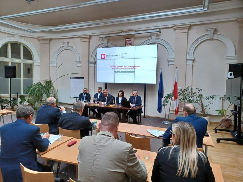 Spotkanie z Dyrektorem Izby Administracji Skarbowej w Krakowie z udziałem Rzecznika Pana Adama Abramowicza