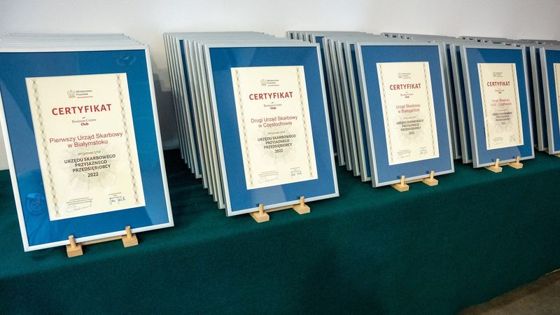 Urząd Skarbowy Przyjazny Przedsiębiorcy 20 finał konkursu